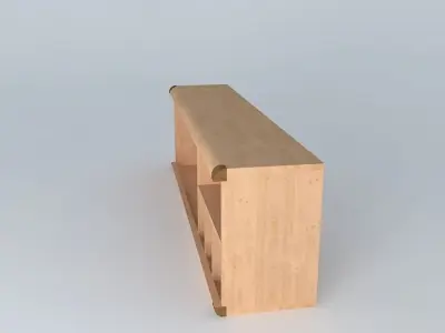 Indiana Shelf Rack 3D model