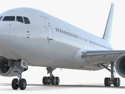 Boeing 767-200 Generic 3D model