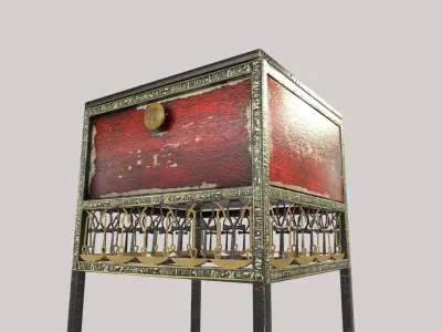  Ancient Egyptian Furniture 3D model