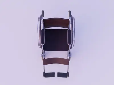 Wheel chair 3D model get