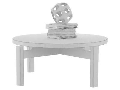 Passage Lounge Table 3D model