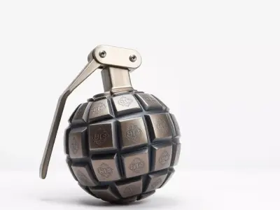 Grenade Model Pack  Detailed Modular Design Low-poly 3D model