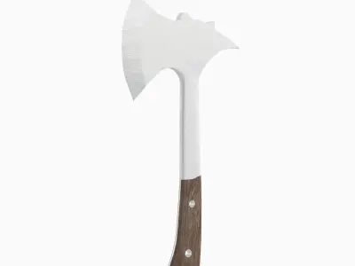 Survival Iron Axe 02 Low-poly 3D model