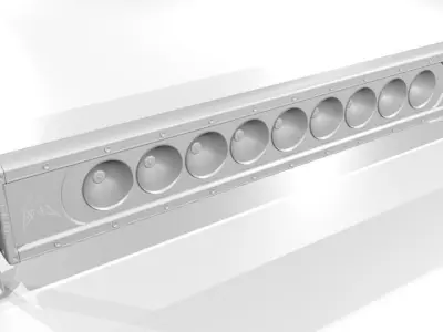 Led Bar For Car Low-poly 3D model
