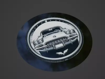 Car Pendant Medallion 3D print model