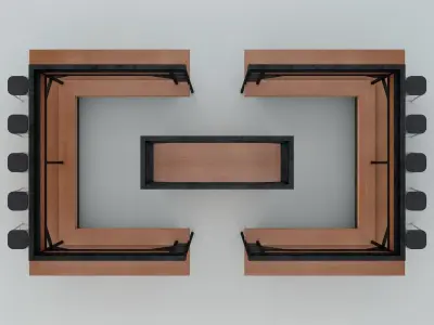 Pop-Up Store 2 3D model