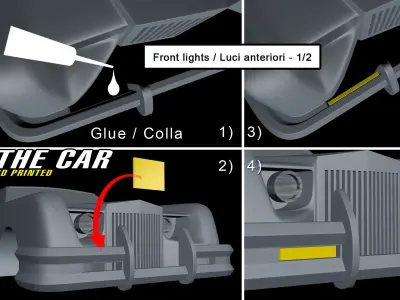 THE CAR toy 3D print model