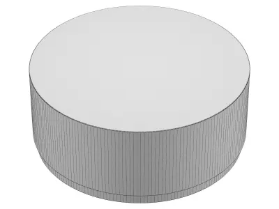 Acacius Round Coffee Table 3D model