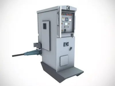 Electrical Switch Box 3D model