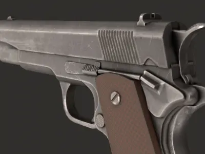 Colt M1911 Low-poly 3D model buy