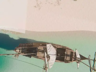 Historic 17th Century Dutch Galleon Sailing Ship 3D model
