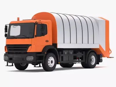 Generic Truck Garbage 3D model
