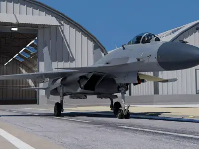 Sukhoi Su-33 3D model