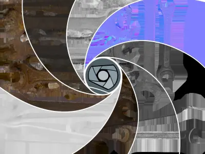 Wrench Middle Poly 3D model