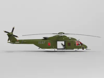 NHIndustries NH90 3D model by Hafcoy