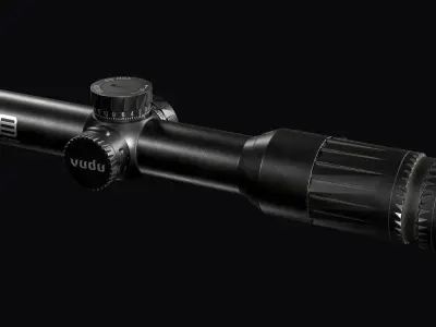EOTech Vudu 1-6x Variable Optic Low-poly 3D model