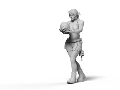 Female Character- Pilot Yari 3D print model