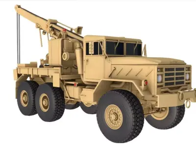 Surplus AM General M936 3D model