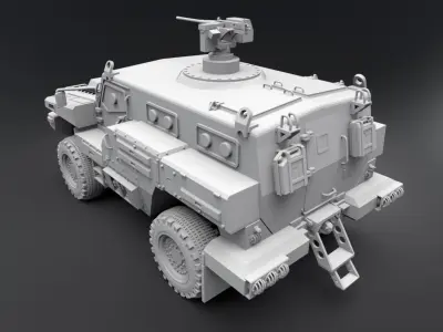 Paramount Marauder Scale model   3D print model