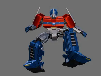 optimus prime transformers one Free 3D model