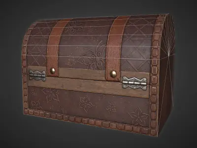 Relic Box 3D Model Low-poly 3D model