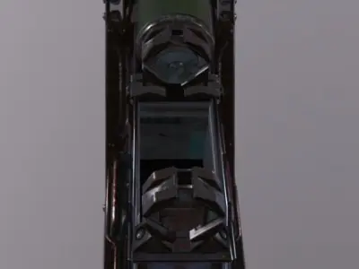 Fluid Receiver  Low-poly 3D model