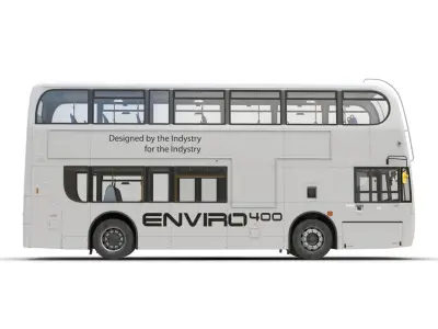 Alexander Dennis Bus Enviro400 Simple Interior 3D model