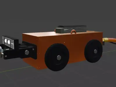 drainner X Water Jet Sweage Cleaner 3D model