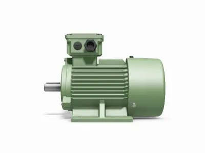 90S B3 Top IEC electric motor - 3D CAD model 3D model