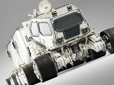 Mars Transport Rover 3D model