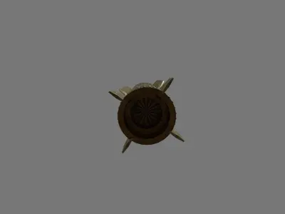 Missile Free low-poly 3D model purchase