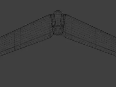 Wing Drone 3D model