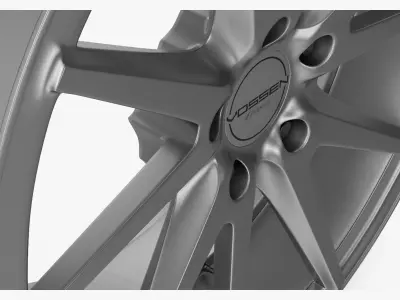 Rim Vossen VFS1 Chrome 3D model