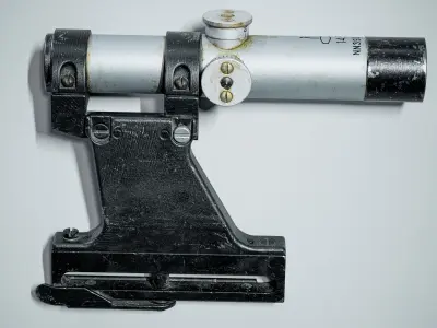 PBR PU Scope Game-ready 3D model Low-poly 3D model