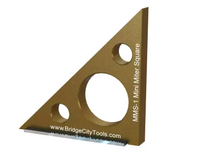 Bridge City Tool Works MMS-1 Mini Miter Square 3D model