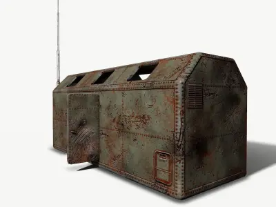 Military Kung Low-poly 3D model