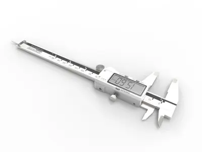 Digital Vernier Calipers 3D model purchase