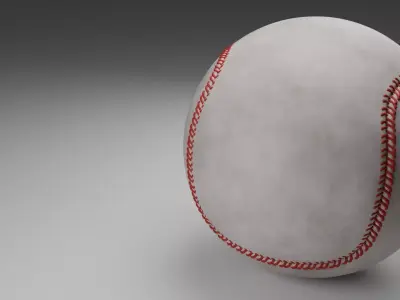 Baseball  ball 3D 3D model
