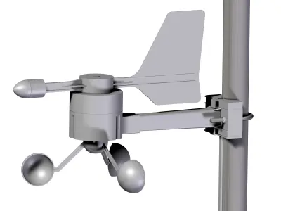 Wind Sensor Free 3D model