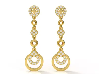 Diamond Pendant Set 22 3D print model