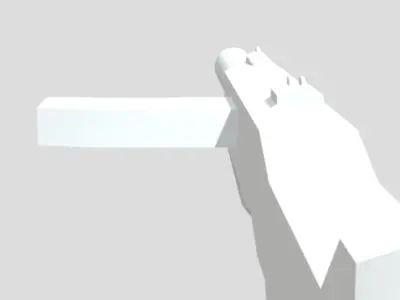 Machine-gun 3styles Free 3D model