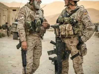 SPANISH SOLDIER AFGHANISTAN PACK 3D print model