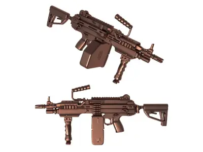 kmg556cl  -  rifle 3D print model