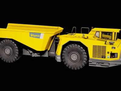  Underground Mining Truck Epiroc MT-42 Clear PBR 