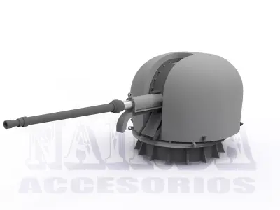 Oto melara 76 mm  3D model