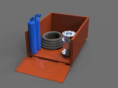 Toolbox Container 3D print model