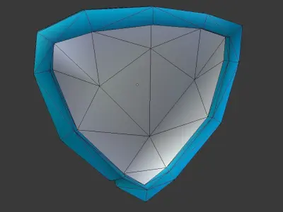 Low Poly Sword  Free low-poly 3D model