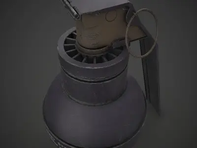 Stinger Grenade Low-poly 3D model