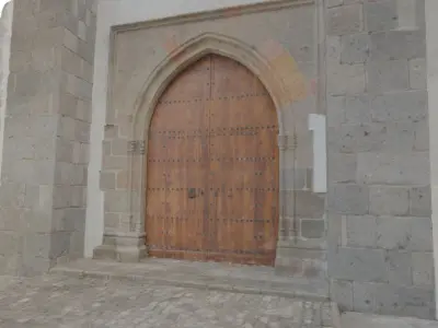 Church side door - HD scan 3D model
