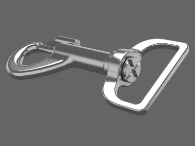 Carabiner metal latch 3D model purchase